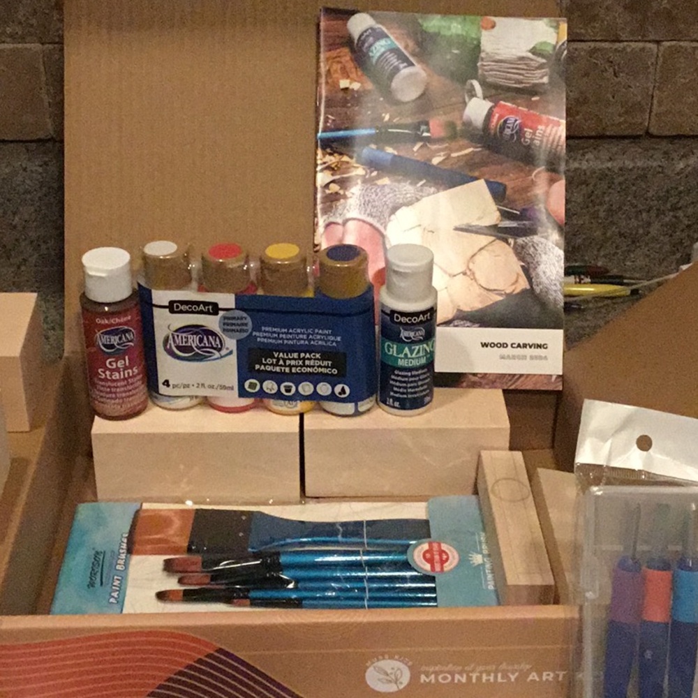 Muse kit wood carving